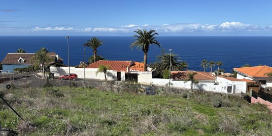 El Sauzal: Plot for a detached house in a very good location